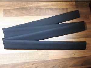 Plain Black Shrink Tube - 30mm